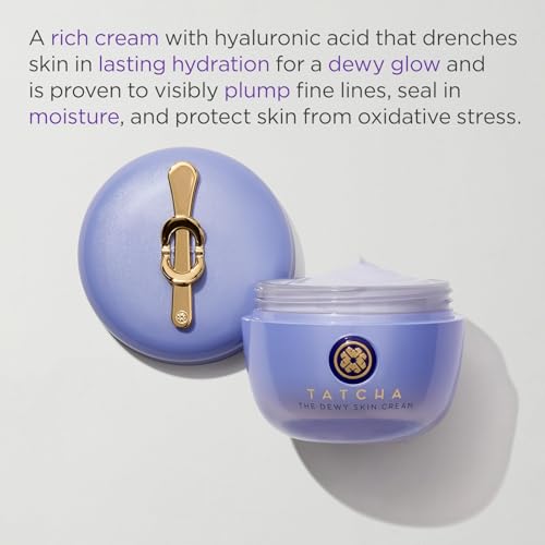 TATCHA Dewy Skin Cream | Rich Hydrator for Dry and Combo Skin | 10 ml